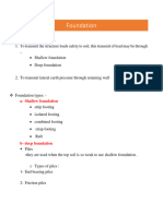 1 - Choose Type of Foundation