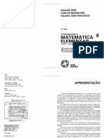 Fundamentos de Matematica Elementar Volume 8 Limites Derivadas e Nocoes de Integral