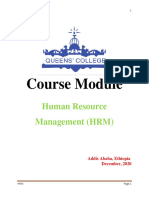 Human Resources MGT