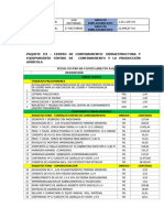 CENTRO DE CONFINAMIENTO (Especificaciones Tecnicas)