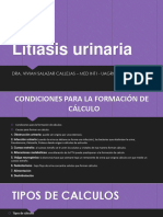 Clase 7. - Litiasis Urinaria