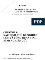 Chương 3 - Xác định chủ đề và tổng quan