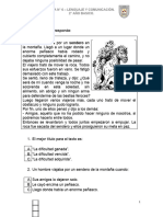 Evaluación N8 Lenguaje para 2 Básico (F2) GUIA #6