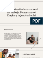 La Organizacion Internacional Del Trabajo Fomentando El Empleo y La Justicia Social 20230906233644aAGv