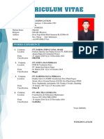 Curriculum Vitae: Personal Data