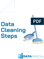 Data Cleansing Steps