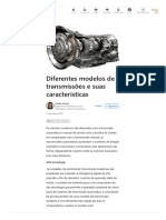 Diferentes Modelos de Transmissões e Suas Características