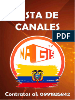 Lista de Canales MagisTV