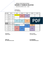 Jadwal Mengajar Matematika