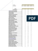 Data Analisis Butir Soal Ulangan Harian Kelas 8 SMT 1