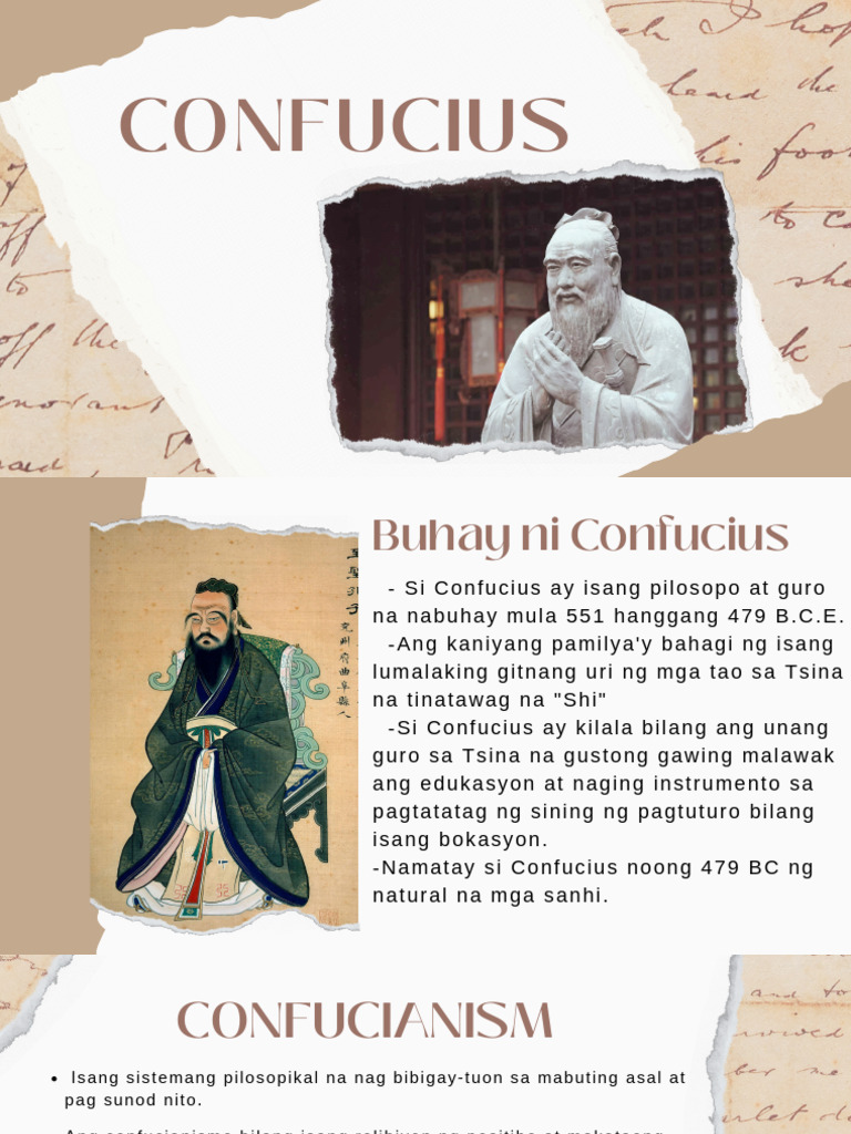 Confucius | PDF