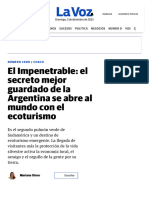 El Impenetrable: El Secreto Mejor Guardado de La Argentina Se Abre Al Mundo Con El Ecoturismo