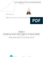 Chapter 6 Gereja Dan Multikulturalisme