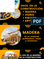 Orange and Black Modern Construction Facebook Cover