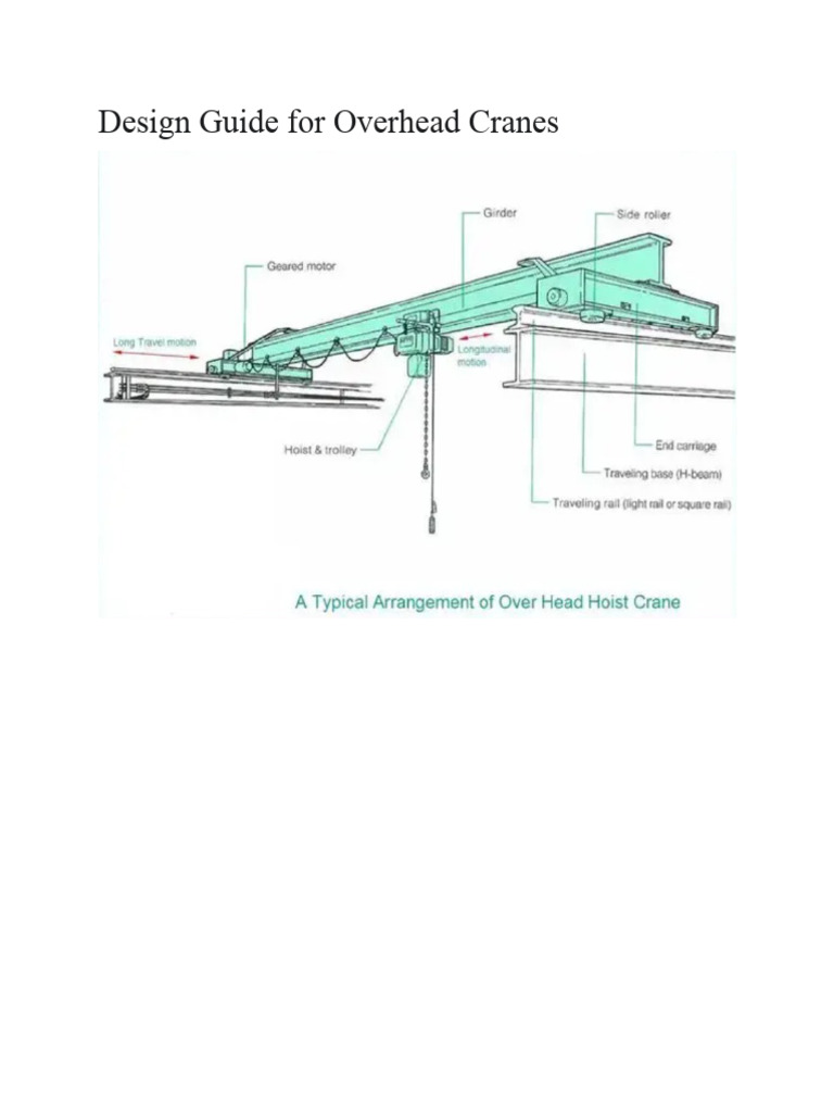 Overhead Crane Design Guide | PDF