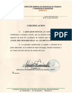 Certificacion de La Digesett