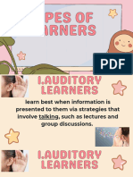 Types of Learner