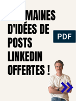 Je T'offre 6 Semaines D'idées de Contenus ! PDF