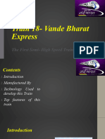 Train 18 - Vande Bharat Express