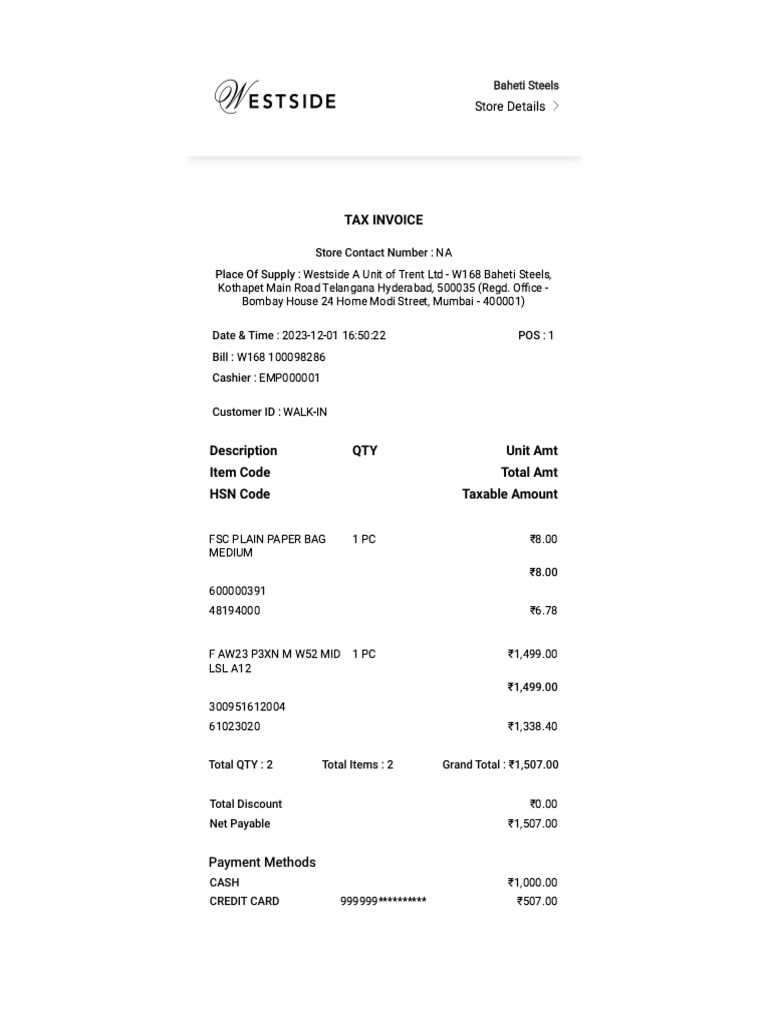 Your Bill | PDF