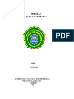 MAKALAH TEKNIK FERMENTASI OLEH Epp