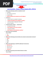 Linux Essentials Chapter 12 Exam Answers 2019 + PDF