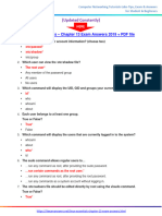 Linux Essentials Chapter 13 Exam Answers 2019 + PDF