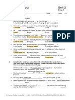 Focus5 2E Grammar Quiz Unit2.3 GroupA 1kol