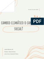 Portada Minimalista para Trabajo Escolar de Comunicación