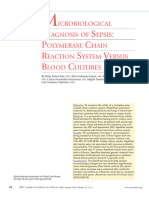 Microbiological Diagnosis of Sepsis: Polymerase Chain Reaction System Versus Blood Culture