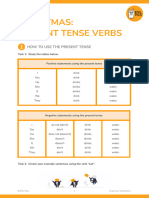 (SV) Christmas Present Tense Verbs