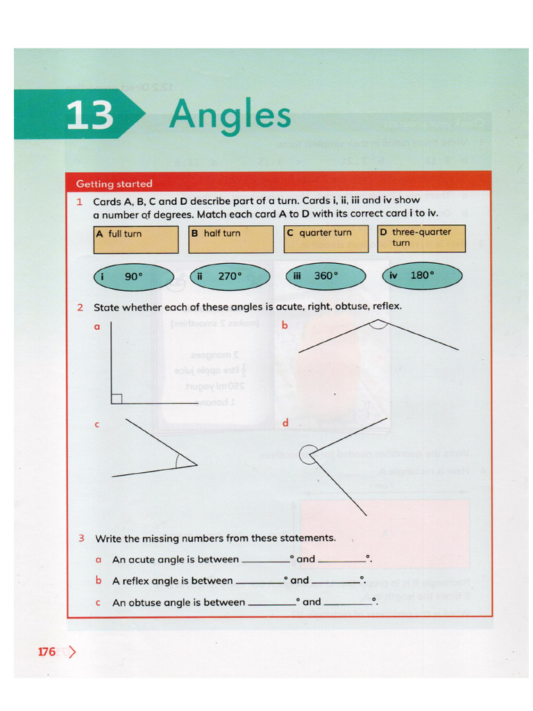 6 Math CH 13 | PDF
