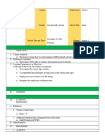 Music Semi Detailed Lesson Plan Salcena