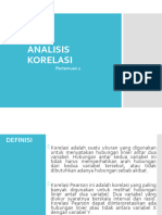 Pertemuan 2 - Analisis Korelasi