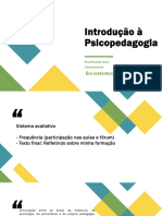 Introdução À Psicopedagogia - SQ