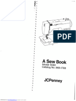 JCPenney 6560 Sewing Machine Instructions