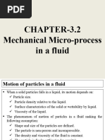 CHAPTER 3 2 Micro Process in A Fluid Motion of Particle in A Fluid