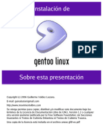 Instalacion Gentoo