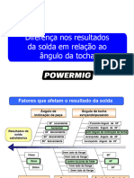 Parâmetros e Ângulos de Soldagem