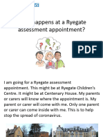 Coming For A Ryegate Assessment Appointment - Social Story