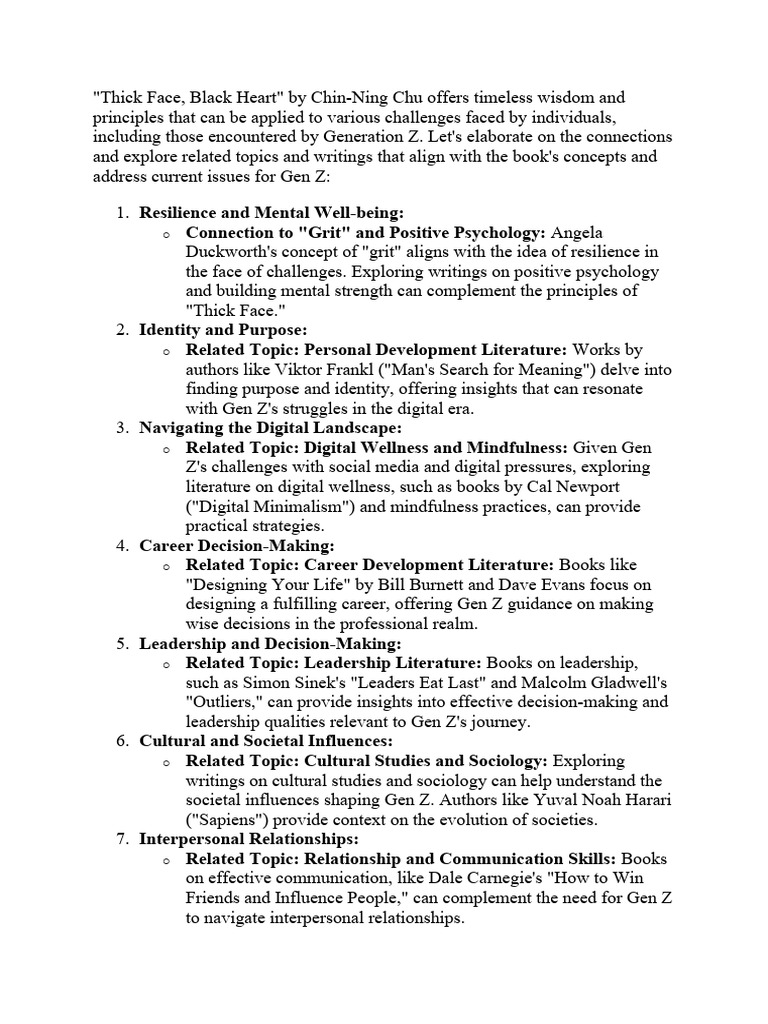 Thick Face Black Heart CNC PDF Positive Psychology Leadership