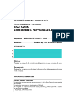 Proyecciones-Analisis de Sensiblidad-Modelo