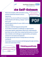 Self Esteem Top Tips