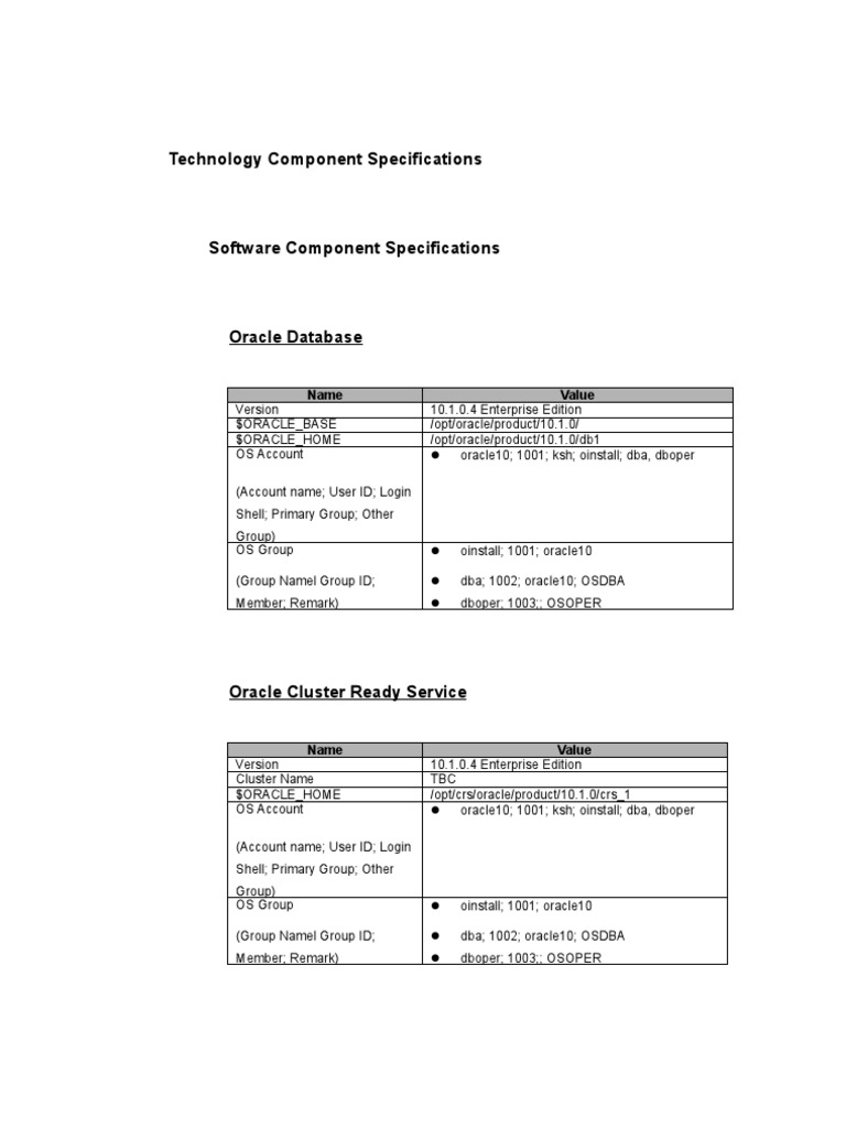 Pre Installation | PDF | Oracle Database | Proprietary Software