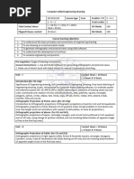 Computer Aided Engineering Drawing Syllabus