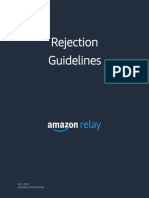 Rejections Guideline EN 2307