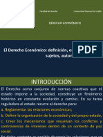 Derecho Económico. Semana 4. Conceptos Fundamentales