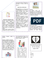 Triptico de La Sexualidad