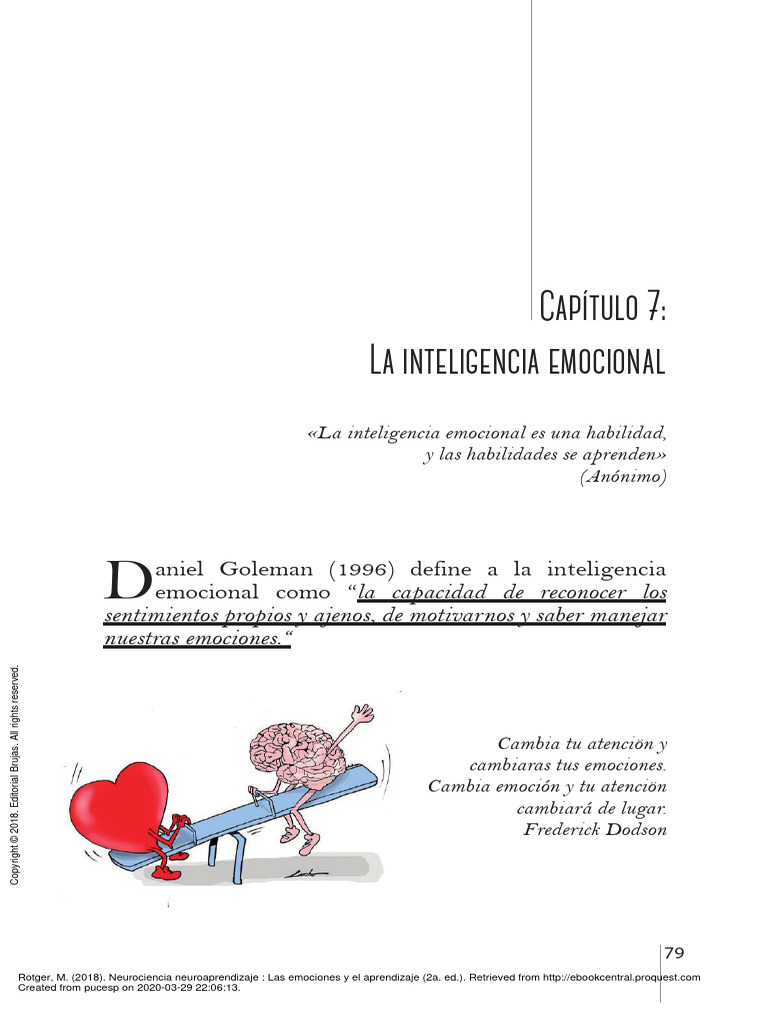 Inteligencia Emocional | PDF | Las emociones | Inteligencia emocional