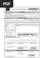 Solicitud de Empleo